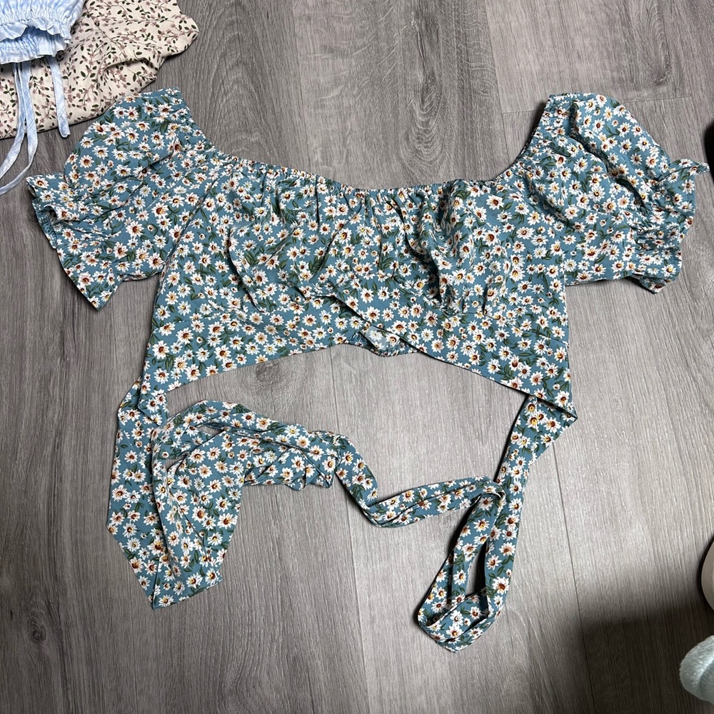 Floral Off-Shoulder Top